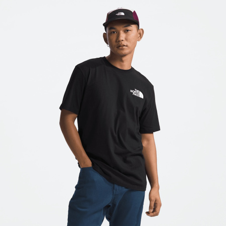 Футболка TNF S/S Places We Love Tee (Мужской; S; Black-White)